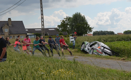 Porsche rally Ieper