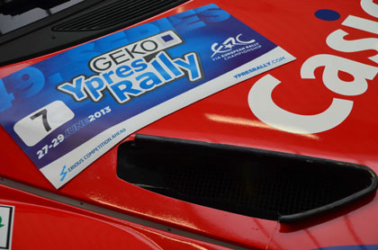 Geko Ypres rally 2014 rally van Ieper