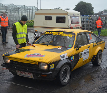 Opel Kadett rally Roeselare