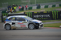 vw in mettet rallycross